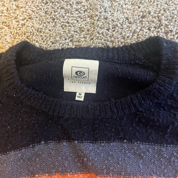 Multi-Color Rip Curl Lightweight Sweater - Picture 2 of 5